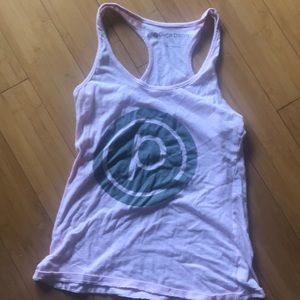 Pure Barre Circle P racer tank